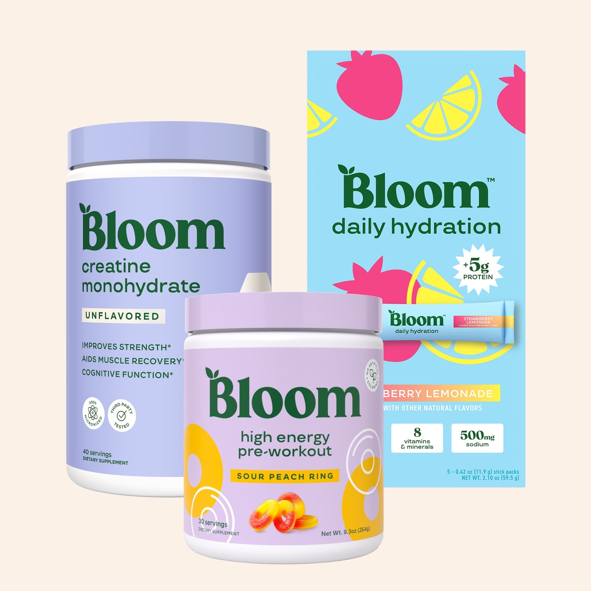 bloom Strong Sips Bundle